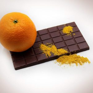 Xocolata negra – Taronja, curri